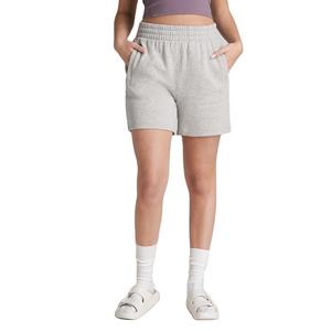 <b>Shorts</b> Side <b>Zipper</b> <b>Pockets</b> Custom Relaxed Fit Mid Waist Front Logo Quick Dry Solid for Women Men 2026 - Product Image 1