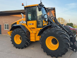 Chargeuse sur pneus diesel JCB 419S avec transmission Powershift, chargeuse sur pneus pour la manutention des matériaux, chargeuse robuste pour l'agriculture et la construction - Product Image 4