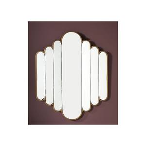 Nuestro nuevo espejo de pared de forma elegante agrega un toque moderno a la decoración de su hogar Espejo de pared vintage elegante espejo de diseño llamativo - Product Image 2