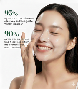 Huile démaquillante nettoyante douce pour le contrôle des pores, à base de plantes, pour les peaux sensibles, fabriquée en Corée, pour le contrôle des points noirs et du sébum - Product Image 4
