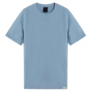 Blauwe Kleur Custom Mannen Kleding Hele Verkoop Katoenen Gym T Shirts Voor Mannen Regular Fit Blanco Sport T Shirts Voor Heren