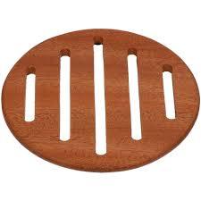 Sous-verres en bois avec support, 6 pièces, sous-verres en bois, ensemble de sous-verres pour Bar, cuisine, maison, appartement, noyer - Product Image 5