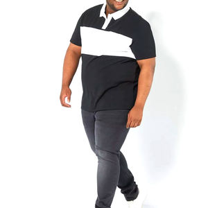 Camiseta Polo de Golf de alta calidad para hombre, personalizable, de talla grande, Material de tela transpirable de secado rápido, ropa informal estampada al por mayor - Product Image 5