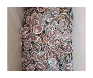 Rebanada de limón seca sabrosa nutritiva de vitamina con sabor a fruta de venta Popular - Product Image 1