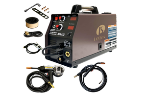 Soldadora MIG LOTOS MIG175 de 175A de Alta Calidad con Pistola para Aluminio - Ajuste Sinérgico MIG Automático Avanzado, V - Product Image 2