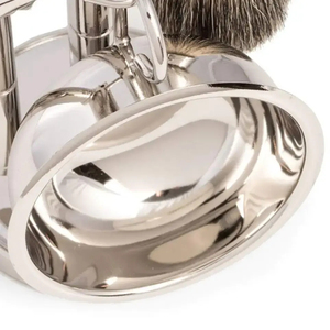 มีดโกนหนวดสแตนเลสอย่างดี สำหรับโกนหนวดแบบเปียก ใช้ได้ทั้งใบหน้าและร่างกาย ด้ามจับโลหะแข็งแรง ผลิตด้วยมือ ใบมีดเดี่ยว - Product Image 5