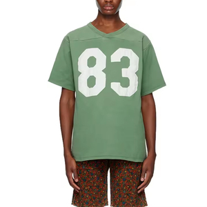 เสื้อยืดคอกลมผ้าฝ้ายนุ่มสำหรับผู้ชาย สวมใส่สบายทุกวัน ปรับแต่งสไตล์ส่วนตัว แห้งเร็ว ป้องกันรังสียูวี - Product Image 1