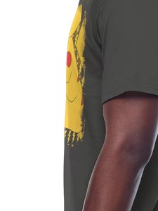 Camiseta Ligera de Punto para Hombre, 100% Algodón, Estampado Digital, Cómoda, Corte Holgado, Mangas Cortas, Alta Calidad - Product Image 5