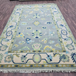 พรมผูกปมมือที่มีคุณภาพสูงขนแกะสไตล์ตุรกีพรมพื้นที่ซักได้สำหรับห้องนั่งเล่นและห้องน้ำพรมในร่ม - Product Image 1