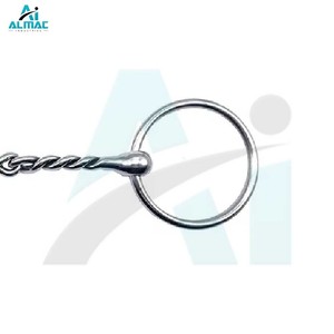 ALMAC Mèche à cheval traditionnelle réutilisable à joint unique pour les cavaliers expérimentés débutants Tous les instruments de chirurgie équestre - Product Image 4