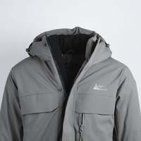 Chaqueta de Invierno Impermeable para Hombre Navigate Fire Two, Tecnología Omni-Heat, 90% Relleno de Plumas de Ganso, para Clima Frío Extremo de -15°C