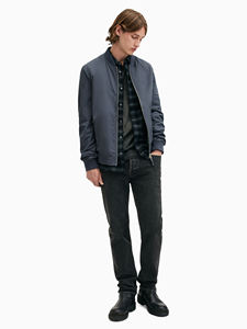 2025 New Winter Collection Zipper Bomber Jackets Male Casual Fashion Factory Made Low Price Bomber Jackets - Product Image 4