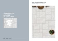 Résistant aux UV et à la lumière du soleil 600x1200mm (24x48 pouces) Revêtement de sol de luxe pour terrasse et patio 16mm d'épaisseur Pour terrasses, balcons, jardins