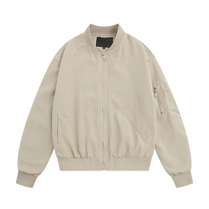 Blouson aviateur de haute qualité pour hommes léger style Hip Hop personnaliser Logo nouvelle arrivée vestes pour hommes - Product Image 2