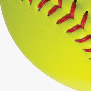 Pelota de Entrenamiento de Softbol Blanca |   Práctica de Softbol para Escuelas, Clubes y Programas de Entrenamiento - Product Image 2