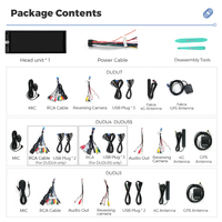DUDUAUTO DUDU7 7870 Android 8 núcleos 12+256GB Estéreo para Auto 4G LTE WiFi DSP para Pantalla Universal de 6.86 Pulgadas