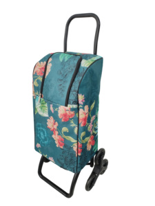 <b>Trolley</b> <b>Foldable</b> Insulated Shopping <b>Trolley</b> Cart 6 Wheel Stair Climbing Grocery Cart with Thermal Bag Isotherm - Product Image 1