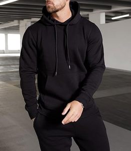 Chándal de gran tamaño de alta calidad con estampado personalizado y logotipo con capucha de peso pesado para ropa de calle de invierno - Product Image 1