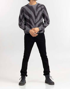 เสื้อสเวตเตอร์ผู้ชาย แขนยาว คอวี ระบายอากาศ ลายพิมพ์  ไซส์ใหญ่  รับสกรีนโลโก้  ลดราคาพิเศษช่วงฤดูใบไม้ร่วง - Product Image 6