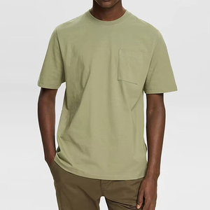 T-shirts surdimensionnés T-shirts surdimensionnés pour hommes Coton Baggy Crewneck Streetwear T-shirt - Product Image 4