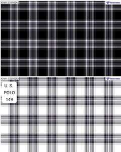 Polo de EE. UU. Hilo peinado teñido algodón Check Shirting tela tejida Oxford tela para niños y niñas vestido y camisas de boda - Product Image 2