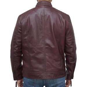 Fabricant OEM, broderie, vêtements de rue, cuir de vache véritable personnalisé pour hommes, pour l'hiver - Product Image 5