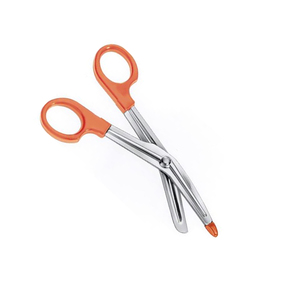 Tijeras de vendaje LISTER en ángulo a lado dentadas en el Interior 1 Sonda de hoja puntiaguda 145 mm 5,34 "mango de plástico tijera de utilidad - Product Image 2