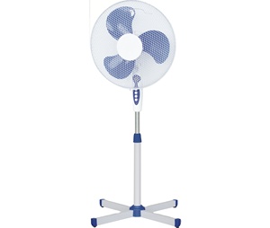 Quạt sàn AC tiết kiệm năng lượng chất lượng cao với cài đặt ba tốc độ và FS40-G Quạt đứng cơ sở chéo bền - Product Image 1