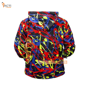 La mejor ropa de moda Sudaderas con capucha de impresión 3D Diseñe su propio logotipo Sudaderas con capucha de impresión 3D Sudaderas con capucha de color liso - Product Image 2