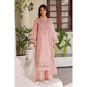 เสื้อปักสนามหญ้า BATIK-3PC พร้อมตาข่ายคาดดิและ Trouser-BIC-4743ปัก - Product Image 1