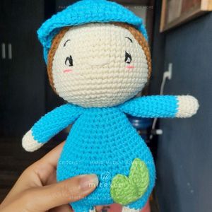 Muñeco de ganchillo hecho a mano, juguete suave Amigurumi, muñeco de hilo de peluche para niños, bonito regalo para recién nacido y decoración de guardería - Product Image 1