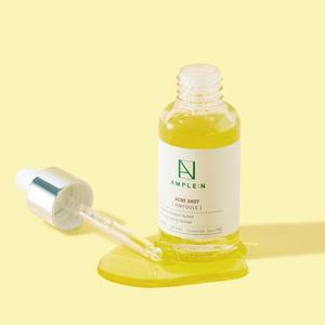Ampolla de 30 ml y Ampolla para el Cuidado de la Piel Anti-Acné, Antiarrugas e Iluminadora con Escualano, Arbutina y Oro 24K para Uso Doméstico - Product Image 4