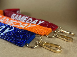 College Gameday Florida State Seminoles Beaded Strap Custom Handmade Bag Strap Adjustable Embroidery <b>Purse</b> Shoulder <b>Belt</b> Fashion - Product Image 3