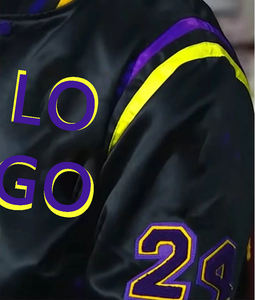 Meilleure vente OEM conception personnalisée veste universitaire vintage pour hommes mode enduit taille XS avec logo avant pour le printemps - Product Image 2