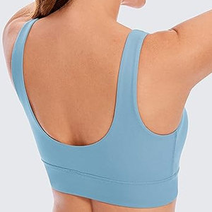 เสื้อชั้นในกีฬาแบรนด์ส่วนตัว คุณสมบัติ ชุดแบรนด์ส่วนตัว ราคาขายส่ง โลโก้สั่งทำพิเศษ ไนลอนผสมสแปนเด็กซ์ เสื้อชั้นในกีฬาสำหรับผู้หญิง - Product Image 5
