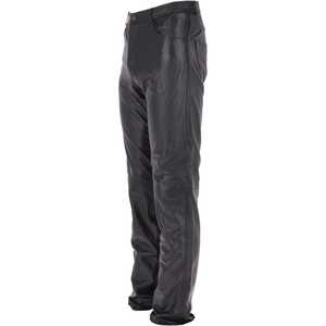 Pantalones de cuero de longitud regular de alta calidad 100%/pantalones de cuero hechos de tela de secado rápido de calidad superior - Product Image 4