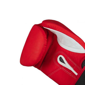 Diseño personalizado Fitness Gym Guantes de boxeo Cuero genuino Entrenamiento DE LUCHA Cordones Hook & Loop Guantes de boxeo Fábrica de Pakistán - Product Image 6