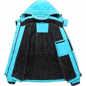 Haute Performance personnalisé femmes grande taille en peau de mouton veste de Ski écologique imperméable isolé Snowboard hiver chaud - Product Image 3