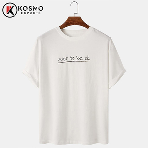 T-shirt Homme Personnalisé en Coton 100% de Haute Qualité, Écologique, Respirant, à Manches Courtes, Fabriqué sur Mesure, Pas Cher, 300g, Vierge - Product Image 6