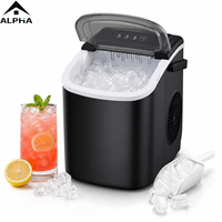 Machine à glaçons automatique portable de comptoir, 12 kg/24h, pour la maison, l'hôtel et le bar – Nouveauté très demandée