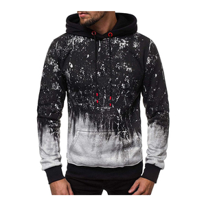 Vêtements de base en coton mélangé pour hommes Nouveau design personnalisé Sweats à capuche à sublimation en coton polyester personnalisés pour l'hiver Sweats à capuche à sublimation pour hommes - Product Image 3
