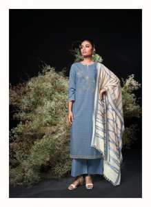 Premium Cotton Dobby Embroidered Salwar Kameez Collection Party Wear <b>Indian</b> & <b>Pakistani</b> <b>Clothing</b> at Wholesale Rate - Product Image 2