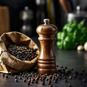 Pimienta negra de calidad exportada, venta al por mayor, producto natural a granel, fragancia Premium limpia 99%, venta de pimienta negra seca pura - Product Image 1