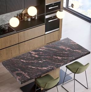 Granito de cuero marrón tigre de calidad superior con mezcla de belleza natural con durabilidad a la venta Granito de cuero marrón Tigre - Product Image 3