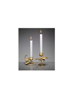 Bougeoir en métal martelé avec surface texturée et attrait antique pour la décoration d'événements ou les espaces de méditation - Product Image 1