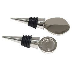 จุกปิดขวดโลหะแบบมินิมอลสำหรับอุปกรณ์บาร์ ตัวช่วยรักษาความสดของไวน์ ดีไซน์เรียบหรู สำหรับบาร์อะลูมิเนียม จุกปิดขวดไวน์และเหล้า - Product Image 2