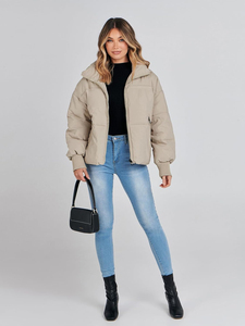 Doudoune élégante pour femmes à forte demande en gros en vrac hiver léger à la mode vêtements d'extérieur chauds manteau de mode - Product Image 2