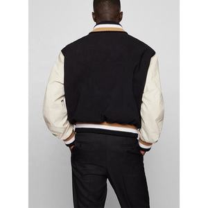 Fabricante de ropa de calle de alta calidad Chaquetas universitarias personalizadas para hombre Chaqueta universitaria de gran tamaño de lana y cuero para hombres Haus Industries - Product Image 6