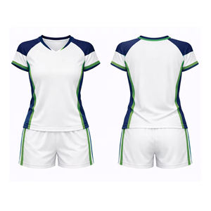 ชุดยูนิฟอร์มวอลเลย์บอลทีมพิมพ์ลายตามสั่งสำหรับผู้ใหญ่ ผลิตจากโพลีเอสเตอร์ สำหรับทุกเพศ - Product Image 3