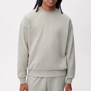 Sweatshirts pour hommes, sweat-shirt personnalisé à col rond, sweat-shirts oversize courts, streetwear, pulls, fabricant Process Impex - Product Image 6